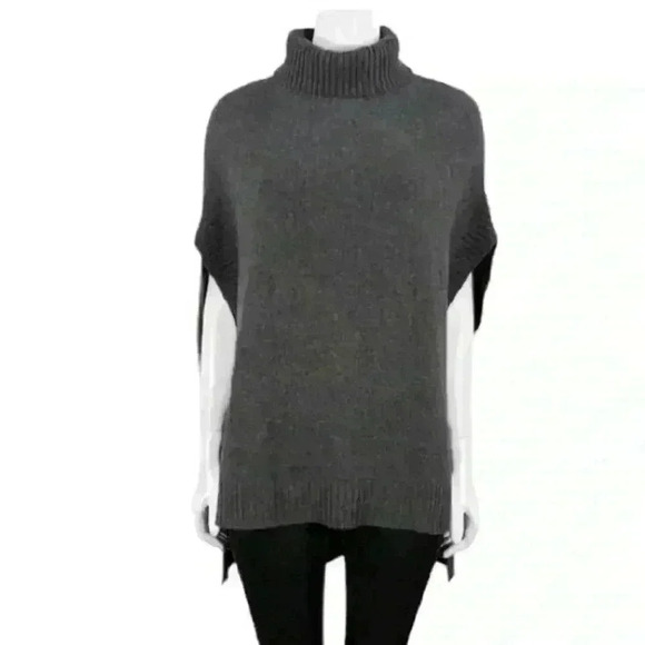 BCBG MaxAzaria Sleeveless Oversized Boxy Cowl Neck Sweater Green Size XS/S - Picture 1 of 4